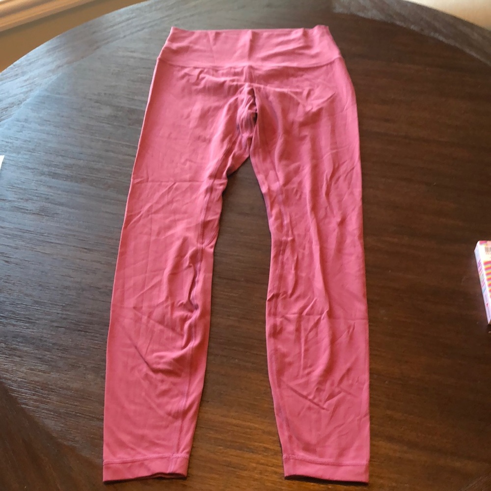 Lululemon pink align leggings
